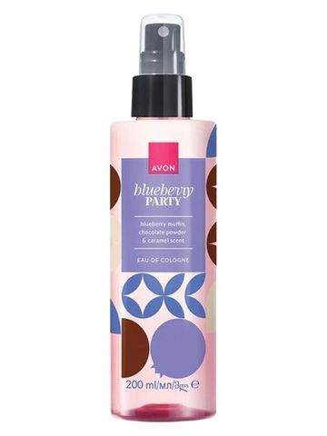 Avon Blueberry Party fragrance bottle