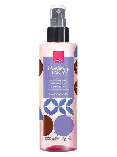 Avon Blueberry Party fragrance bottle