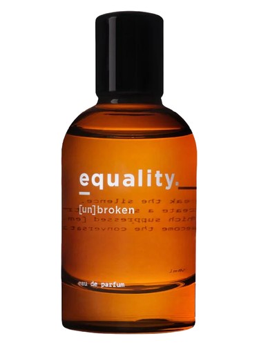 Equality. Fragrances [un]broken fragrance bottle