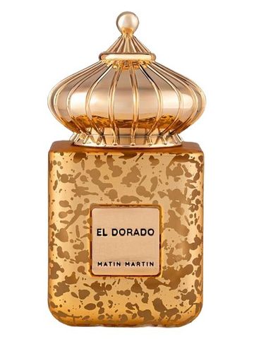 Matin Martin El Dorado fragrance bottle