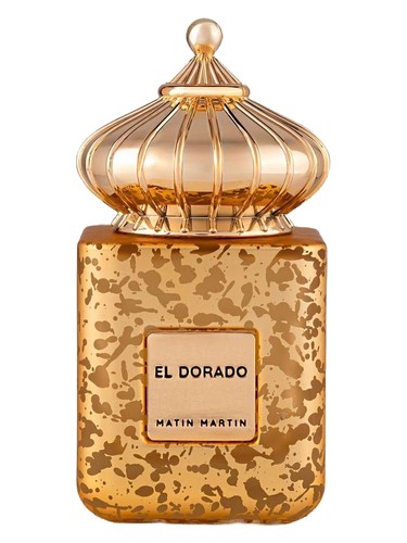 Matin Martin El Dorado fragrance bottle