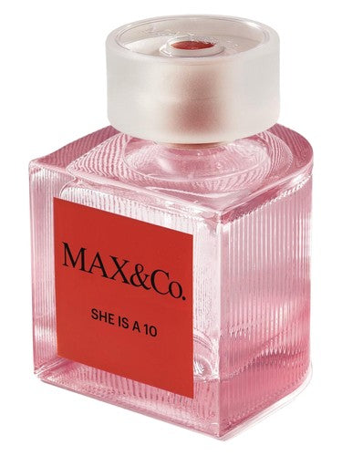 MAX&Co. She Is A 10 fragrance bottle
