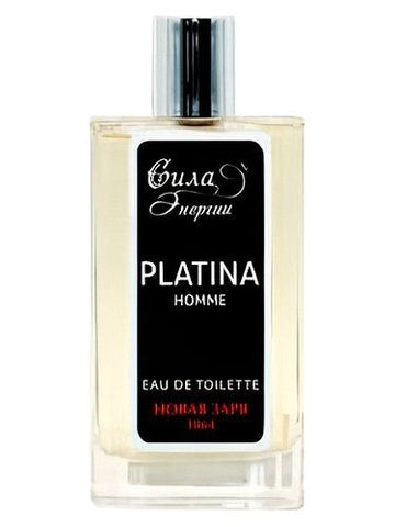 Новая Заря (The New Dawn) Platina Homme fragrance bottle