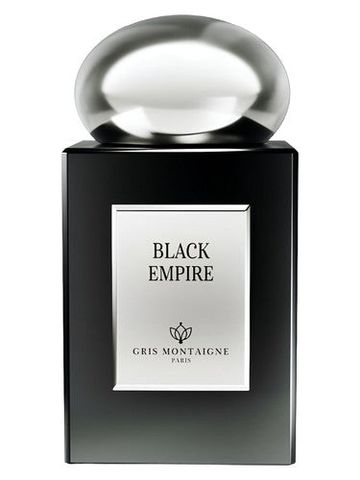 Gris Montaigne Paris Black Empire fragrance bottle