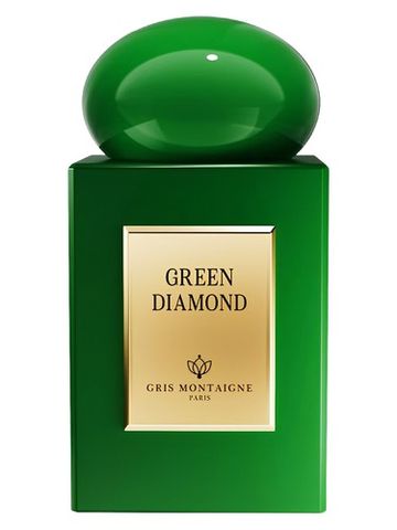 Gris Montaigne Paris Green Diamond fragrance bottle