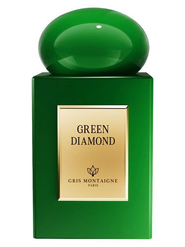 Gris Montaigne Paris Green Diamond fragrance bottle