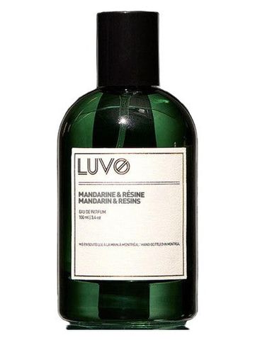LUVO Fragrances Mandarin & Resin fragrance bottle