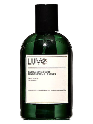 LUVO Fragrances Bing Cherry & Leather fragrance bottle