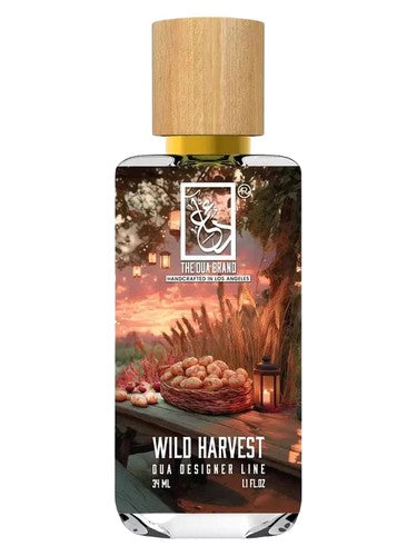 The Dua Brand Wild Harvest fragrance bottle