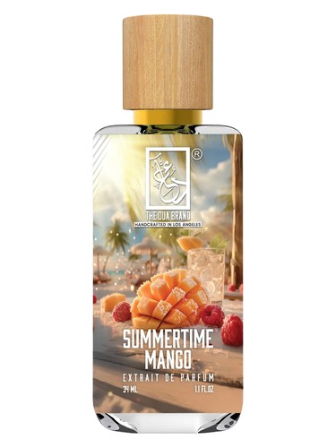 The Dua Brand Summertime Mango fragrance bottle