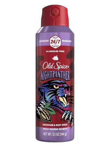 Old Spice Night Panther fragrance bottle