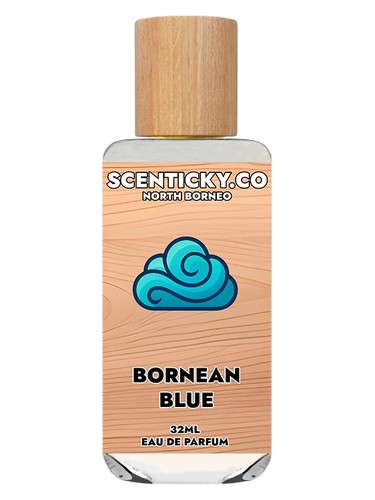 SCENTICKY.CO Bornean Blue fragrance bottle