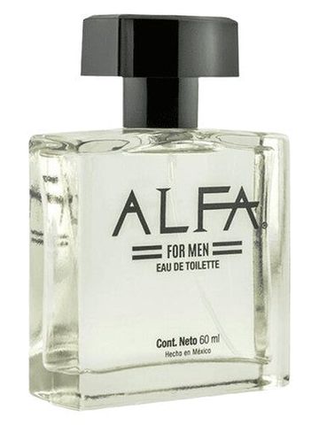 Farmacias Similares Alfa for Men fragrance bottle