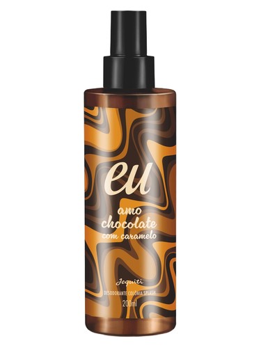Jequiti Eu Amo Chocolate Caramelo fragrance bottle