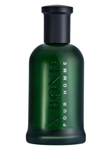 Louis Olivier X Bond Green fragrance bottle