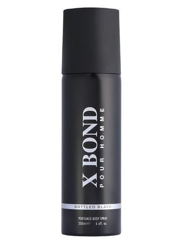 Louis Olivier X Bond Black Deo fragrance bottle