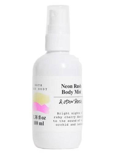 And Other Stories Neon Rush Body Mist fragrance bottle