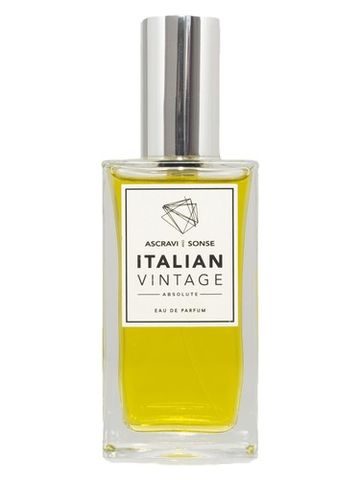 Ascravi & Sonse Italian Vintage Absolute fragrance bottle