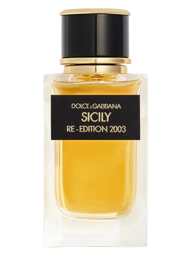 Dolce&Gabbana Sicily Re-Edition 2003 fragrance bottle