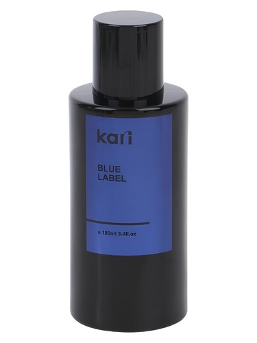 kari Blue Label fragrance bottle