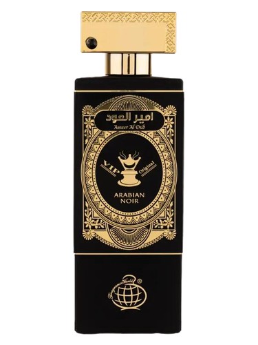 Fragrance World Ameer Al Oud Arabian Noir fragrance bottle