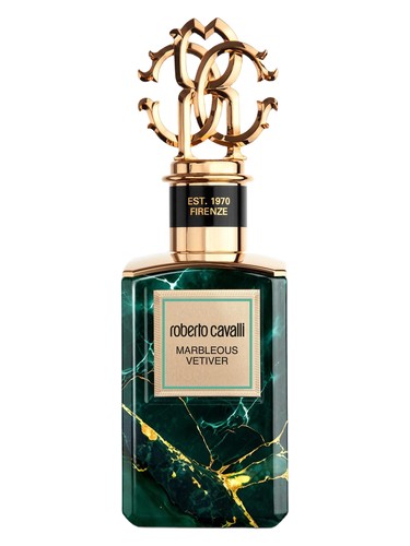 Roberto Cavalli Marbleous Vetiver fragrance bottle