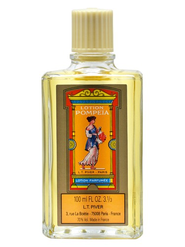 L T Piver Pompeia fragrance bottle