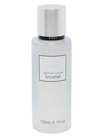 kari Snowfall Mist fragrance bottle