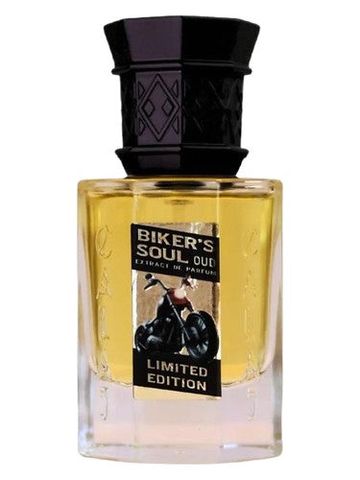 Calaj Biker's Soul Oud fragrance bottle