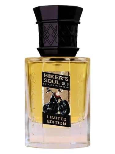 Calaj Biker's Soul Oud fragrance bottle