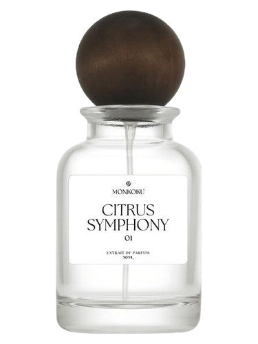 Monkoku Citrus Symphony fragrance bottle