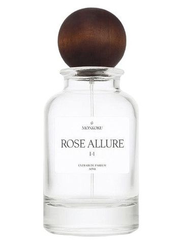 Monkoku Rose Allure fragrance bottle
