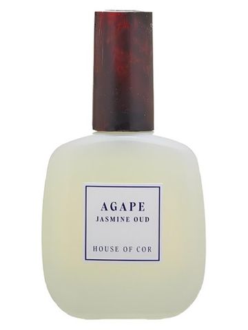House of Cor Agape Jasmine Oud fragrance bottle