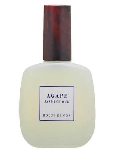 House of Cor Agape Jasmine Oud fragrance bottle