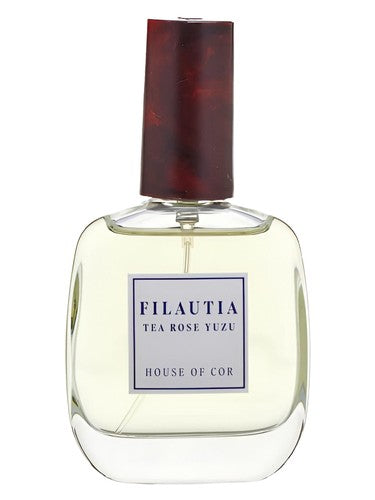 House of Cor Filautia Tea Rose Yuzu fragrance bottle