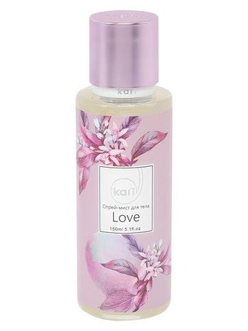 kari Love Mist fragrance bottle