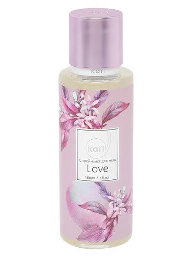 kari Love Mist fragrance bottle
