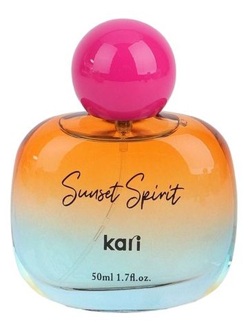 kari Sunset Spirit fragrance bottle