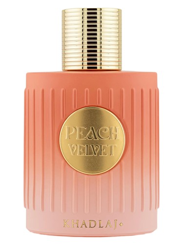 Khadlaj Perfumes Peach Velvet fragrance bottle