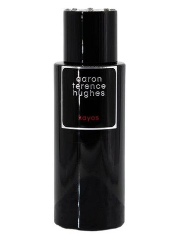 Aaron Terence Hughes Kayos fragrance bottle