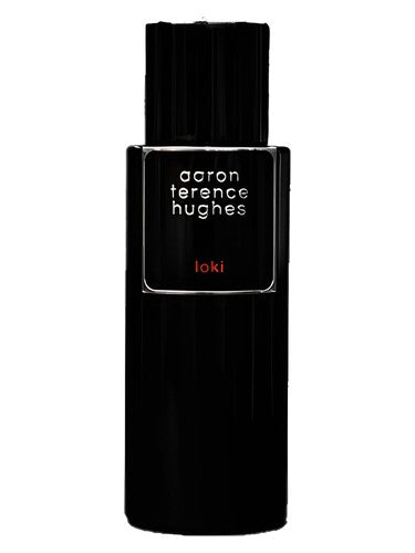 Aaron Terence Hughes Loki fragrance bottle