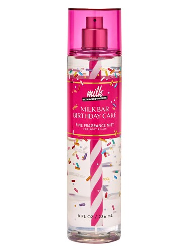 Bath & Body Works Milk Bar Birthday Cake fragrance bottle