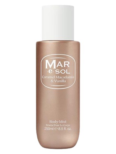 Mar e Sol Caramel Macadamia & Vanilla fragrance bottle