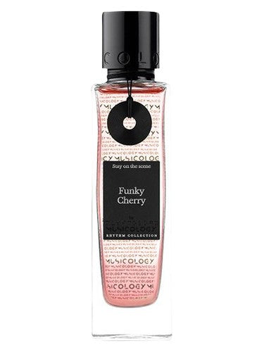 Musicology Funky Cherry fragrance bottle