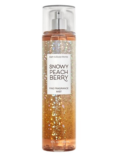 Bath & Body Works Snowy Peach Berry fragrance bottle