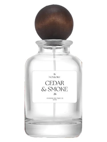 Monkoku Cedar & Smoke fragrance bottle