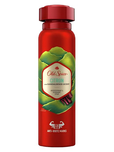 Old Spice Citron fragrance bottle