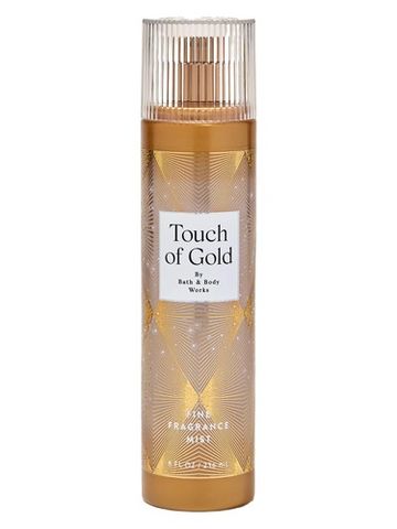 Bath & Body Works Touch of Gold fragrance bottle