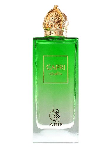 Arif Perfumes Capri fragrance bottle