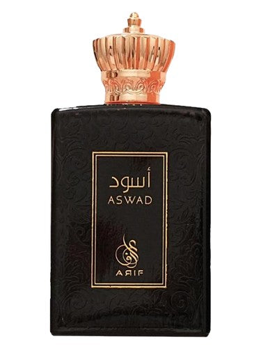 Arif Perfumes Aswad fragrance bottle